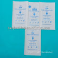 ethylene oxide sterilie medical flat paper pouch